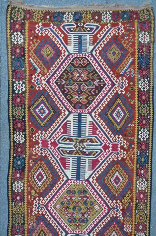 East Anatolian Kilim, 362 x 128 cm                          