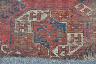 Ersari fragment, 180 x 51 cm, mid 19th                         