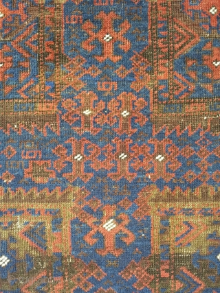Timuri Baluch 112 x 215 cm, corroded brown                         