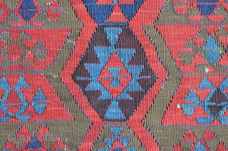 Anatolian Kilim fragment, 87 x 67 cm                          