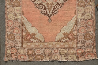 Angora Ushak, 182 x 130 cm, very soft wool, floppy handling                      