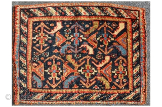 south persian bag face, meaty wool, 70 x 51 cm                       