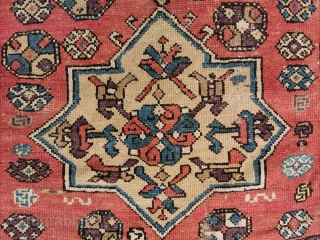 East Caucasian carpet, probably from the Derbent region, 196 x 115 cm                     