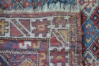 Persian Kurdish rug, 199 x 114 cm, possibly a Quchan?                       