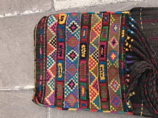 A SADDLE BAG IS EXCELLENT CONDITION TRIBAL EAST ANATOLIAN HERKE HAKKARI  CAUCASIAN STYLE PRIMITIVE 
                 