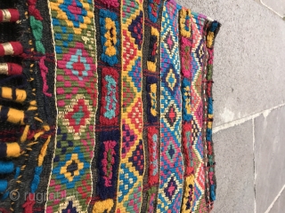 A SADDLE BAG IS EXCELLENT CONDITION TRIBAL EAST ANATOLIAN HERKE HAKKARI  CAUCASIAN STYLE PRIMITIVE 
                 