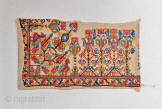 16th Century Ottoman Greek embroidery.                            