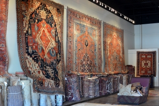 A prominent Southern rug collection on sale and display at the Sarkis Kish Oriental Rug Gallery in Memphis, TN. This collection includes an inscribed Star Kazak, inscribed Serapis, an inscribed Karachoff --  ...