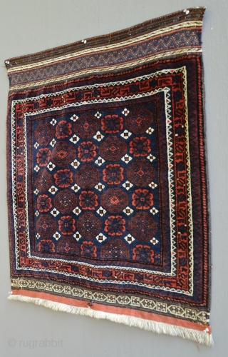 Antique Minakhani Mina Khani. 30 x 33 inches. Mint, full pile.                      