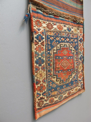 Fine Armenian or Shahsavan Sumak bags. Superb original condition.                        