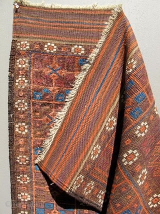 XIXth C. Baluch. 100% natural colors. Nice, floppy handle. Pristine condition.                      