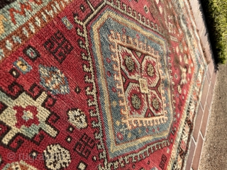Antique small Anatolian village rug                            