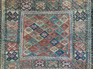 19th Century Caucasian Sumak 20x23 inches                           