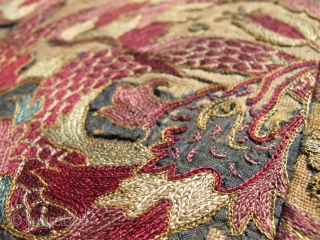 Please help identify -- Mystery superfine dragon embroidery (fragments stitched together). Feels real old. I would appreciate any feedback. Thank you.            