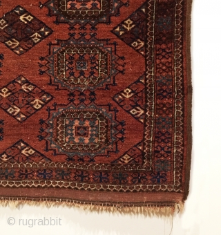 Kizil Ayak Rug.  Circa Antique.   7 colors.  Condition: very good.  56 x 40in.  Delicately hand washed.           