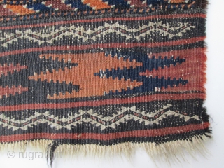 Belouch Rug. At first glance it seems naïve--maybe even decadent--but then you notice the super-precise serrated leaf stripes of weft-float brocade.... This design device also appears in Boucher Plate 10 and notably  ...