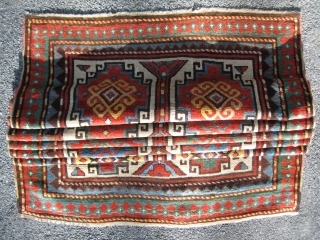 Kazak Rug, 3'7 x 7'8. For a full description of this rug, see Image #2. (Inventory Number 63.)               