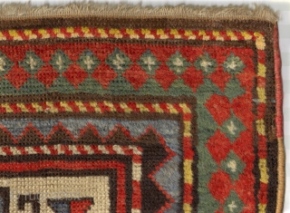 Kazak Rug, 3'7 x 7'8. For a full description of this rug, see Image #2. (Inventory Number 63.)               