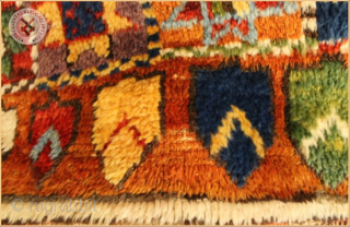 TR 1230a - 
Antique Konya rug circa 1890 wool on wool foundation
Very good condition
Size :1.50m x 0.96m  4`11" x 3`2"            