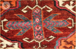 RG1050-
Antique Tekke carpet circa 1880 wool on wool foundation
Old and Very good condition
Size : 3.08m x 2.04m  10`1" x 6`8"            