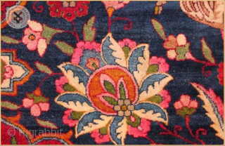 TR1113-
Antique and Rera Tehrani carpet with a safavid design circa 1910 kurk wool on cotton foundation
Very good condition
Size : 4.14m x 3.36m  13`7" x 11`0"       