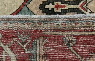 Antique Heriz/Serapi Persian Rug, size is 10'2" x 12'7" ft ( 310 x 384 cm.) wonderful condition, hand washed, minor areas of re-knotted done professionally.        