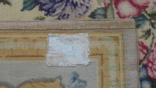 Antique Spain Madrid Hand-Knotted Wool Rug, size is (8' x 11'6" ft.) or (241 x 350 cm.) excellent condition, professionally hand washed, very well made piece.       