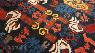 Antique Caucasian Seichur Rug very colorful, 4'5" x 6'9" ft. 
please contact: thetriballooms@yahoo.com
                    