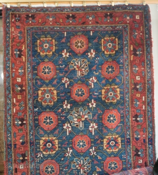 Antique Persian Veramin rug, it is (3'10" x 8'6" ft)or(117 x 260 cm.).                    