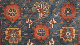Antique Persian Veramin rug, it is (3'10" x 8'6" ft)or(117 x 260 cm.).                    