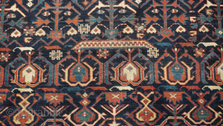 Antique Caucasian Kuba 19th Century Rug it is 4'4" x 6' ft. Gorgeous design and colors, professionally hand washed.              