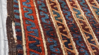  Antique Baluch rug , 3' x 5'5" ft. (36" x 65" inch)                    