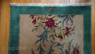 Lovely Antique signed Isfahan Long Hallway Rug, 3'2" x 21' ft. excellent original condition, very soft wool, super tightly woven, recently hand washed.          