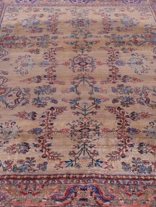 Antique Persian rug Bijar , 9'2" x 12'2" circa 1860, 100% wool pile and warp and weft , very good condition , no repairs,  no touch up, no odor, has been  ...