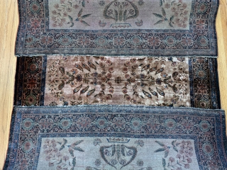 Antique Farahan Sarouk Rug size is(4' x 6'7" ft)(122 x 201 cm)                     