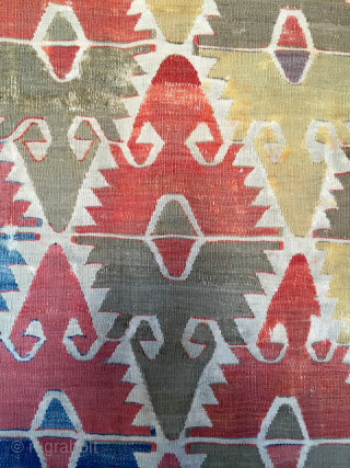 Sivrihisar kilim, Anatolia, 18th century contact: thierrygirard@protonmail.ch                          