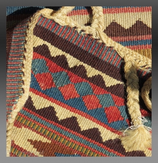 Kuba Region Flat Woven Khorjin, 1'8" x 4'7"

Good condition ... natural dyes,.. unusual weaving, not common at all

SOLD               