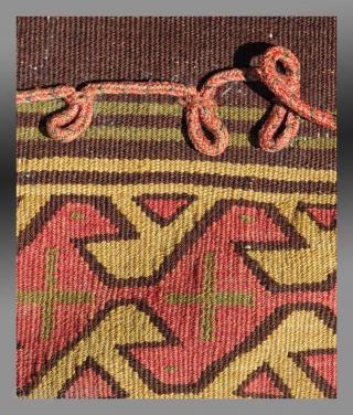 Kuba Region Flat Woven Khorjin, 1'8" x 4'7"

Good condition ... natural dyes,.. unusual weaving, not common at all

SOLD               