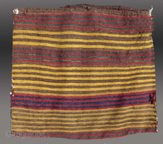 Uzbek(?) Flat Woven Bag, N. Afghanistan, early 20th C., 1'7" x 1'9"

Good condition

                    