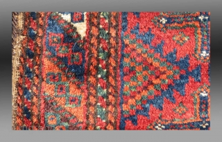 Baluch 'Balisht', SE Persia, 1'6" x 2' 6"

Complete with the original back, woven in one piece (not sewn on after weaving) and in good condition with natural dyes.

SOLD     