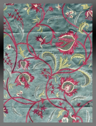 Silk Embroidered Textile, India, circa 1830-40, 29" x 54"


silk embroidery, Indian probably made for the Portuguese market, ie. circa 1st half of the 19th century

SOLD - Please email me directly  as  ...
