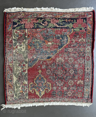 A charming Bijar Vagireh, ca. 1930, perfect condition, 69 x 64 cm.     info@thomaswild.com                