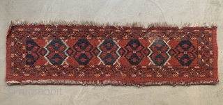 Ersari Torba, Middle Amu Darya Region, minor restoration, some little holes, 133 x 36 cm.
Ex Werner Loges Collection               