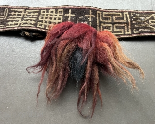Yak collar, central Tibet, ca. 67 x 9 cm.                        
