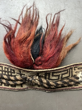 Yak collar, central Tibet, ca. 67 x 9 cm.                        