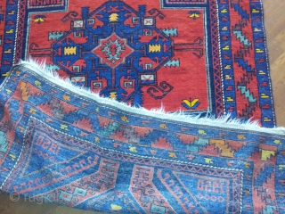 Pleased to offer for sale a Kuba region Kasim Ushak rug
in great condition, all original & untouched .
Names & date woven in. 133 cm by 200 cm. 
Very attractive & powerfull design,  ...