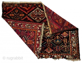 Antique tribal jaff kurdiskh Sanjabi 19th century 117x87cm                         