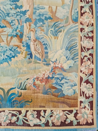 Antique French Aubusson Tapestry - Late 19th Century
(310x133cm)                         