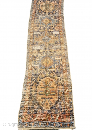 Antique Kharajah Runner - Early 20th Century (256x70cm) 
                        