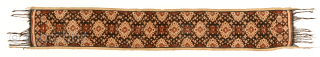 Balinese ceremonial waist sash - Geringsing of double ikat, size: 153cm x 23 cm, wool woven, early 20th century. More items on tinatabone.com